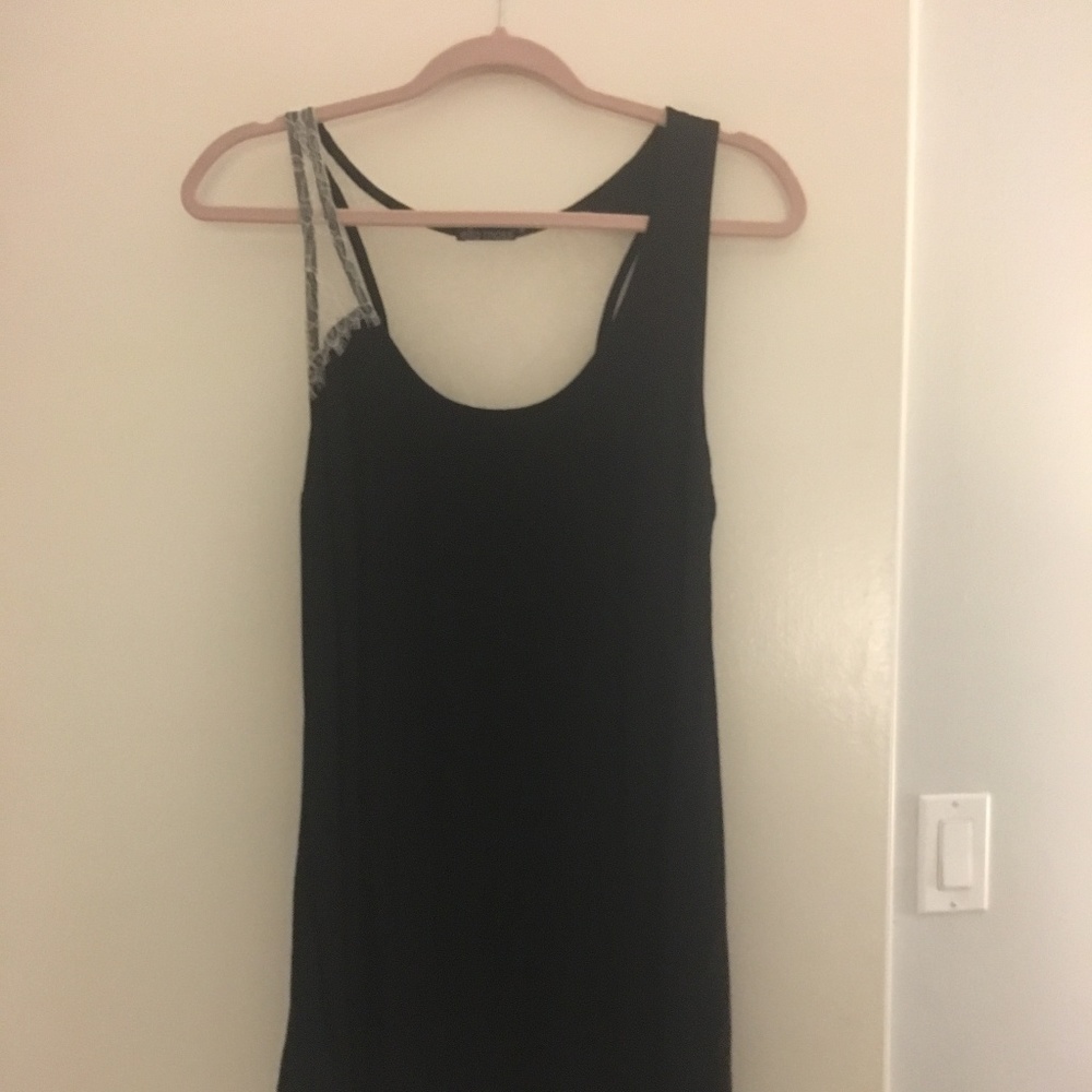 Ella Moss Black Dress with Lace Detailing